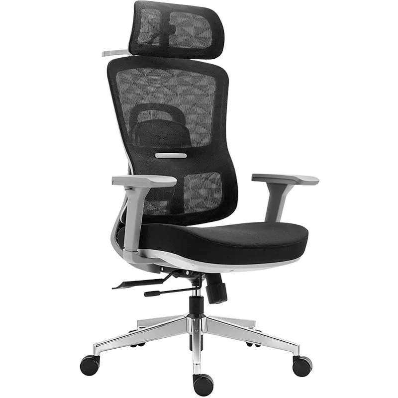 Sedia da scrivania ergonomica nera Owlotech Summit - immagine 1