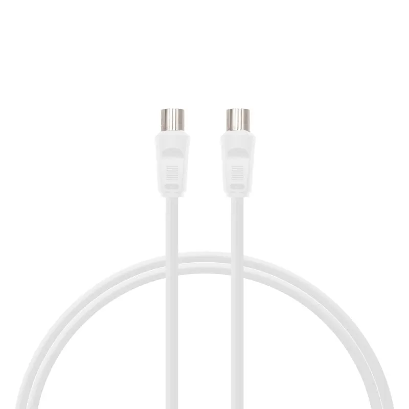 Cavo coassiale PcCom Essential 3C-2V 9,5 mm maschio / 9,5 mm femmina 3 m bianco - immagine 1