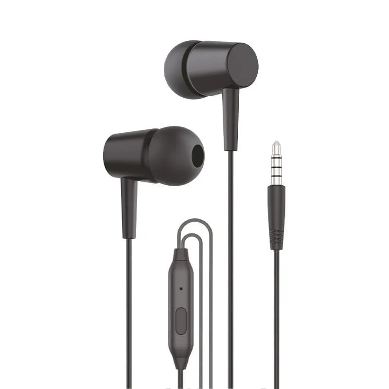 Cuffie stereo Cool Bear da 3,5 mm con microfono nere - immagine 1