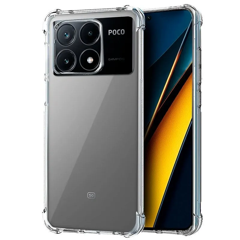 Custodia antiurto trasparente e fantastica per Xiaomi Poco X6 Pro 5G - immagine 1