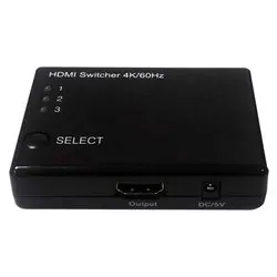 Switch HDMI 4K Black 3 porte RO14 01 3575 - immagine 1