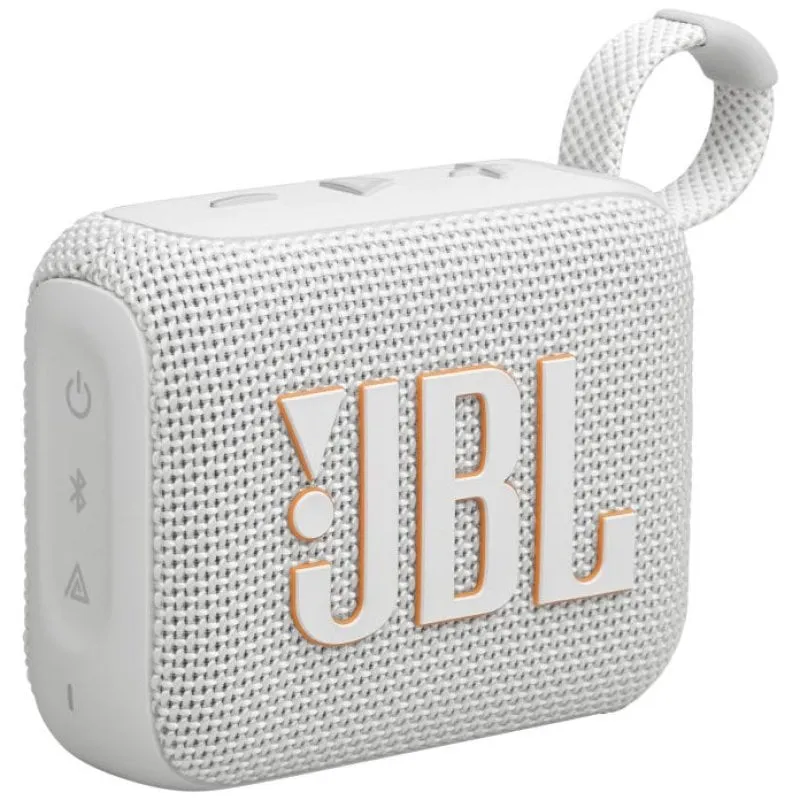 COLONNA PORTATILE JBL GO 4 BT IP67, USB-C BIANCO - immagine 1