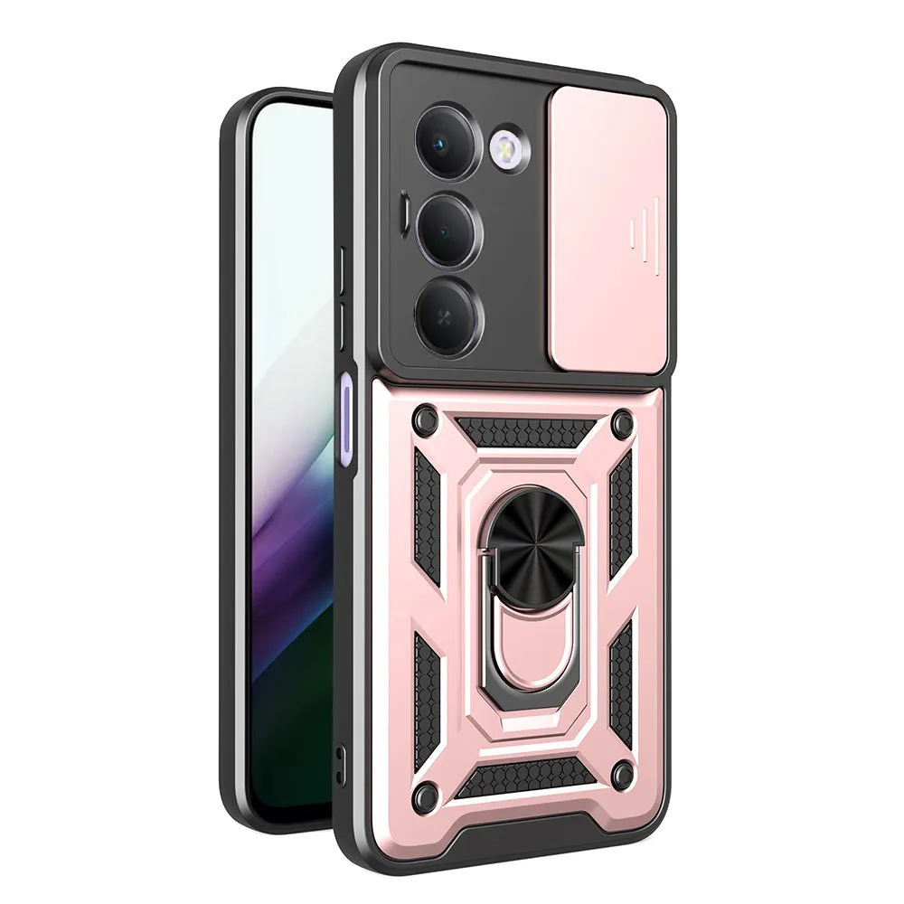 Custodia per Xiaomi Redmi 15 5G / 15 4G, Techsuit, CamShield, Rosa - immagine 1