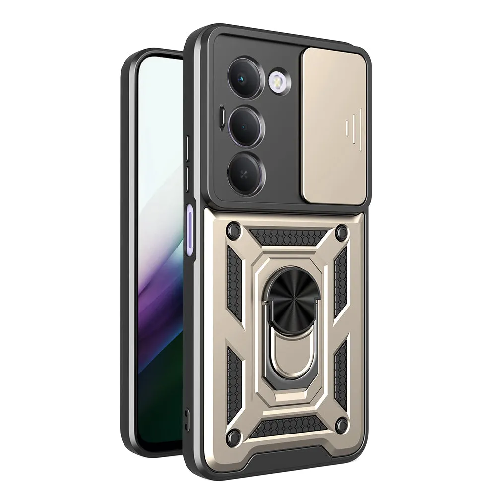 Custodia per Xiaomi Redmi 15 5G / 15 4G, Techsuit, CamShield, Dorata - immagine 1