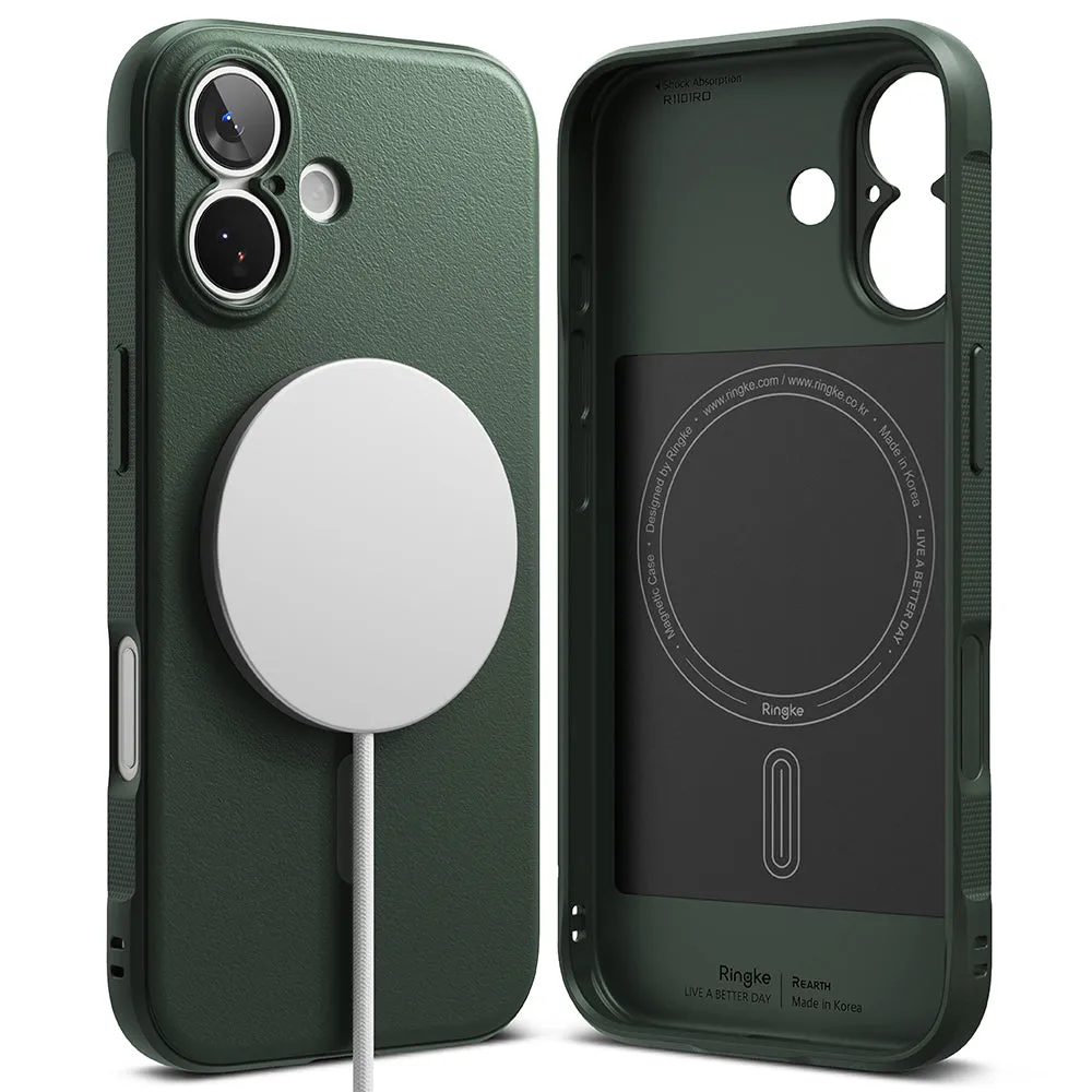 Custodia MagSafe per Apple iPhone 17, Ringke, Onyx, Verde Scuro - immagine 1