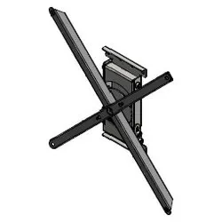 Supporto montaggio FLIP Eco Flipboard con Rotazione Black PM5955 - immagine 1