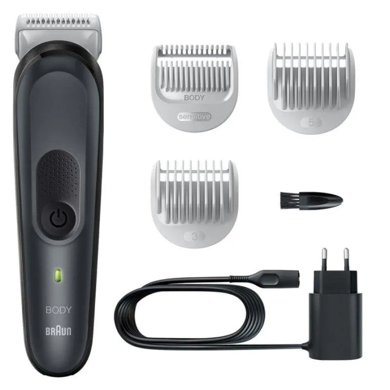Regolatore Corpo Braun BG3350 Senza Filo 80min Impermeabile 3 Pettini - immagine 1