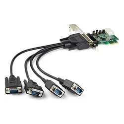 Scheda di espansione DB 9 PCI Express a 4 porte PEX4S953 - immagine 1