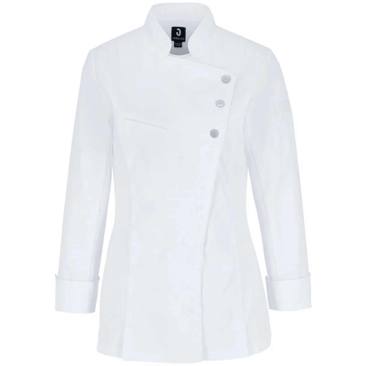 JOBELINE Giacca da cuoca Lewis maniche lunghe; Taglia 54; bianco - immagine 1