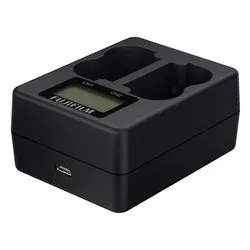 Caricabatterie per Fujifilm BC W235 Dual Black - immagine 1
