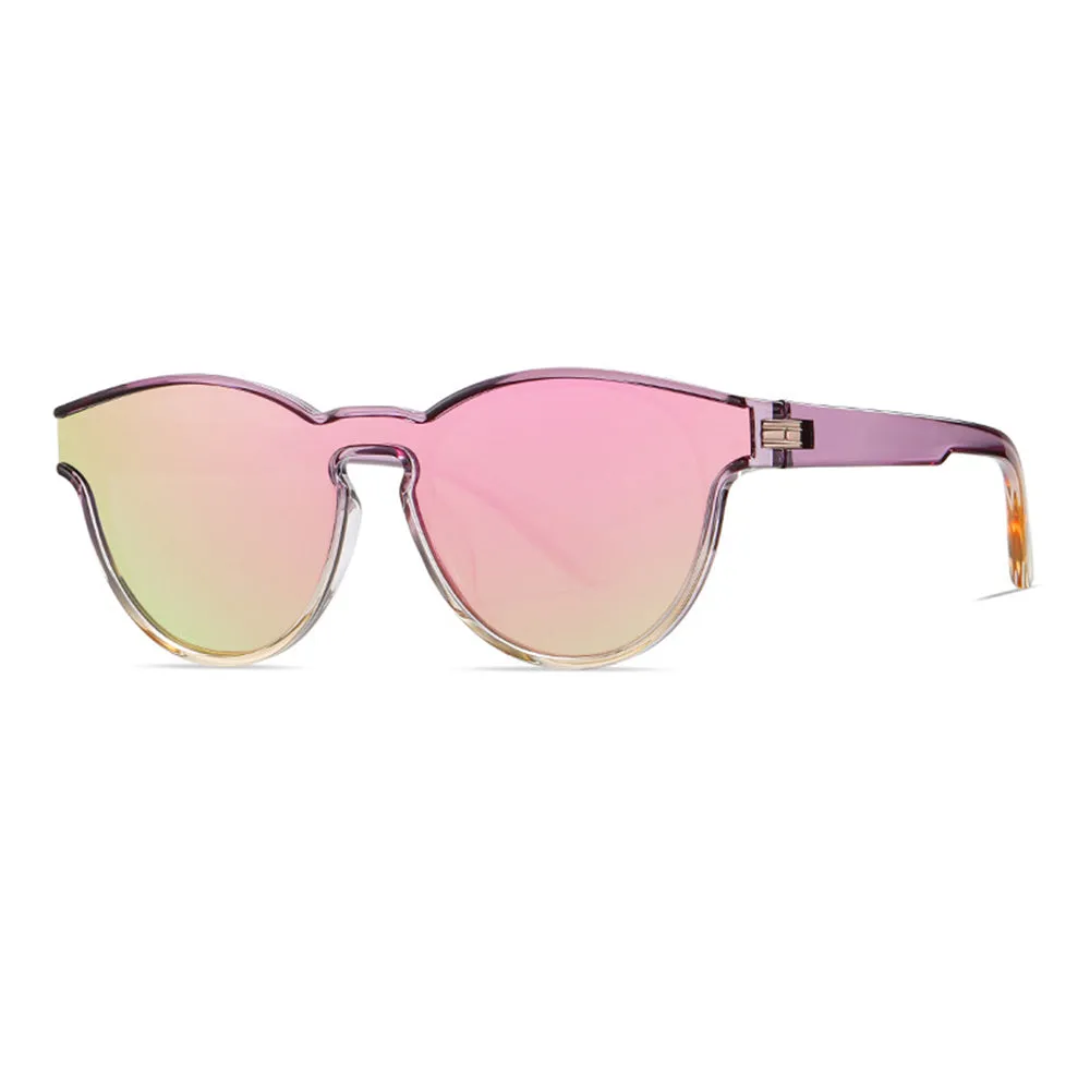 Occhiali da Sole Unisex Techsuit TR7545, Polarizzati, Protezione UV, Viola Gialli Rosa - immagine 1