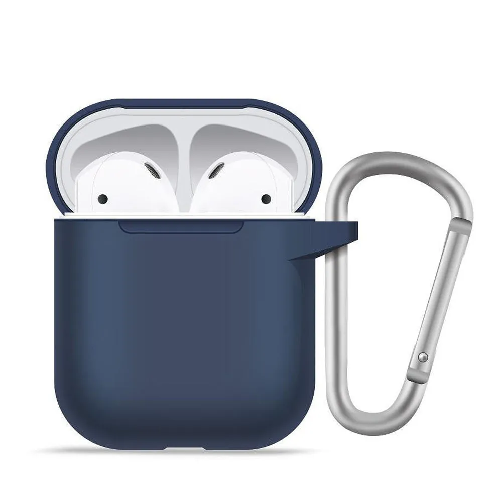 Custodia Blueo Liquid per Apple AirPods Gen 1, Blu Navy - immagine 1