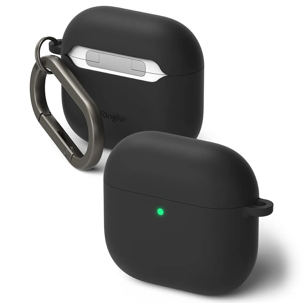 Custodia Ringke per Apple AirPods 4, Nera - immagine 1