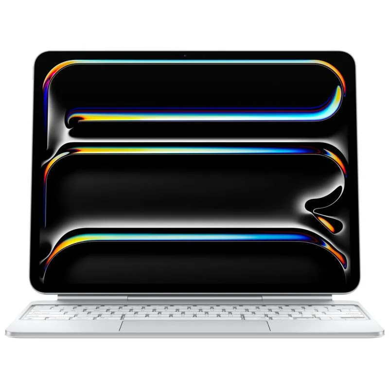 Tastiera Apple Magic per iPad Pro 13" M4 Bianca - immagine 1