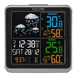 Stazione barometrica Black e Silver WSH4008C - immagine 1