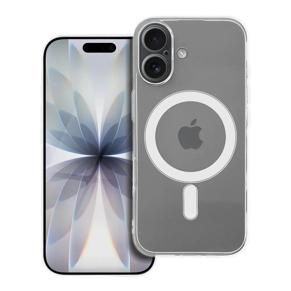Custodia MagSafe con Protezione Fotocamera per Apple iPhone 17 Pro Max, OEM, 2mm, Trasparente - immagine 1