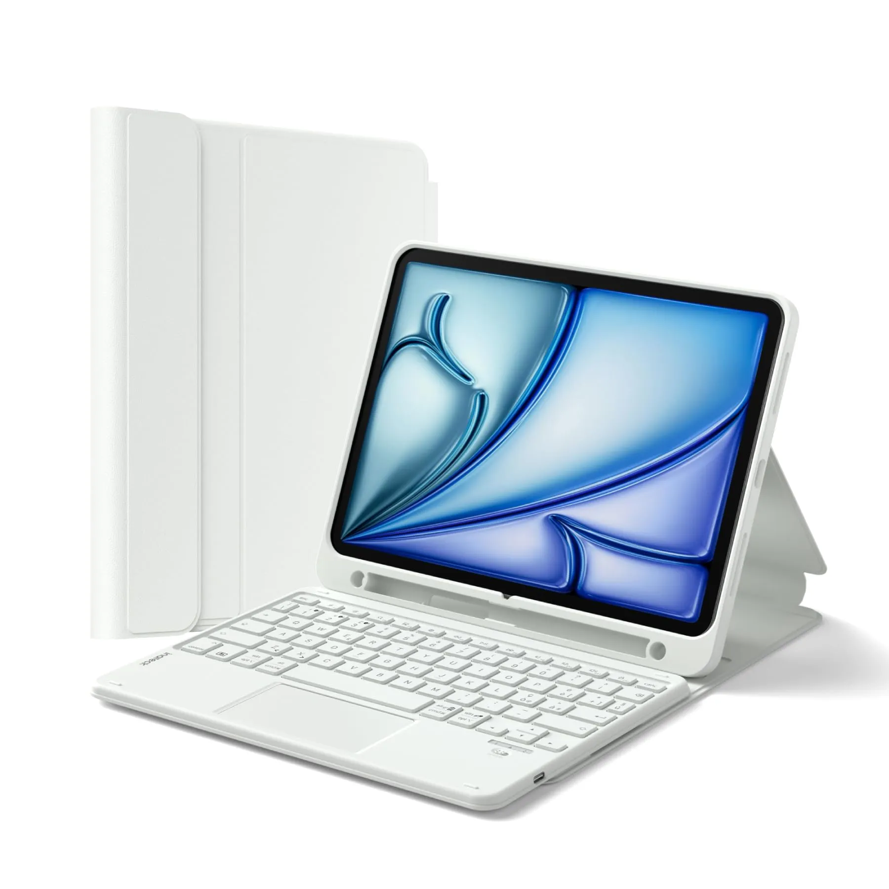 Inateck Custodia Tastiera iPad A16/10a Gen, Bluetooth 3 Canali - immagine 1