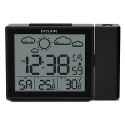 Sveglia Multifunzione meteo radiocontrollata Black RPW3009BLK - immagine 1