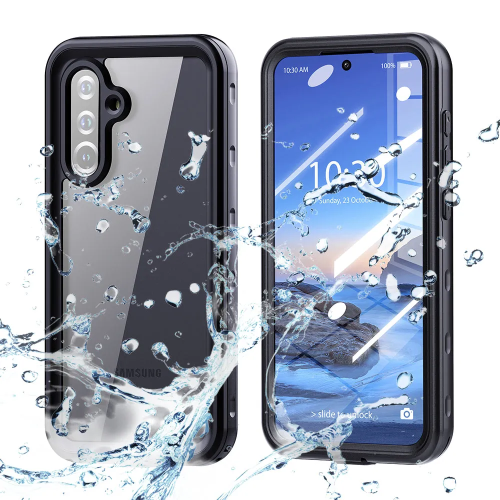 Custodia Waterproof per Samsung Galaxy A36 A366, ShellBox, Nera - immagine 1