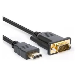 Cavo adattatore Video Hdmi Vga Black 1,8m XVCHDM VGA180 - immagine 1