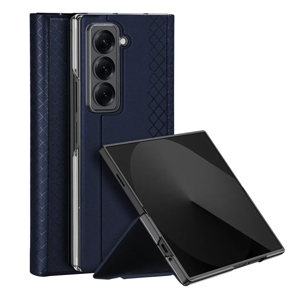Custodia per Samsung Galaxy Z Fold Special, DUX DUCIS, Bril, Blu - immagine 1
