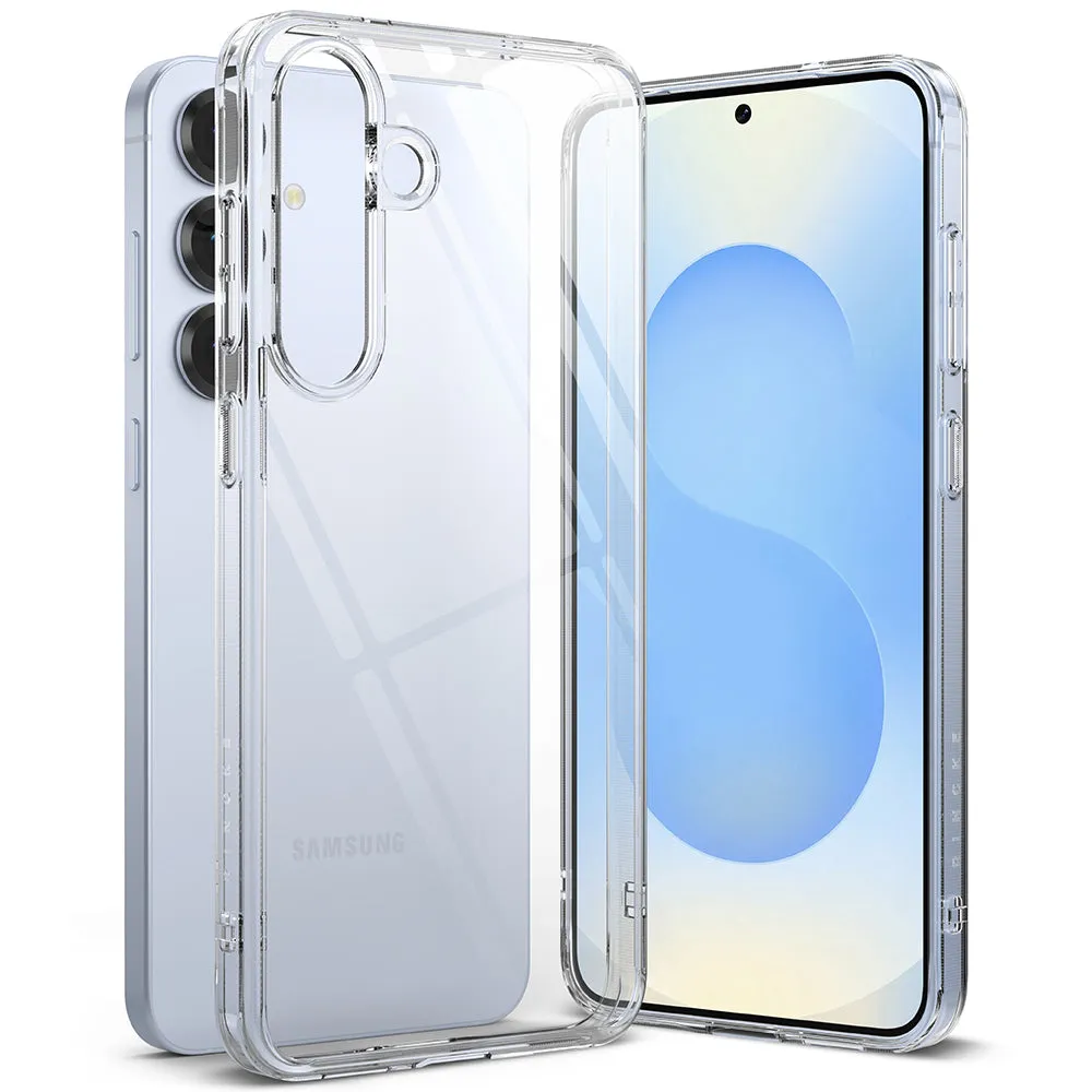Custodia per Samsung Galaxy S25 S931, Ringke, Fusion, Trasparente - immagine 1