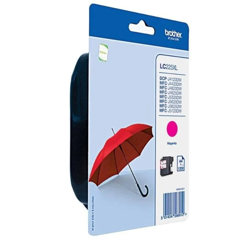 Cartuccia di Tinta Brother LC-225XLMBP Magenta - immagine 1