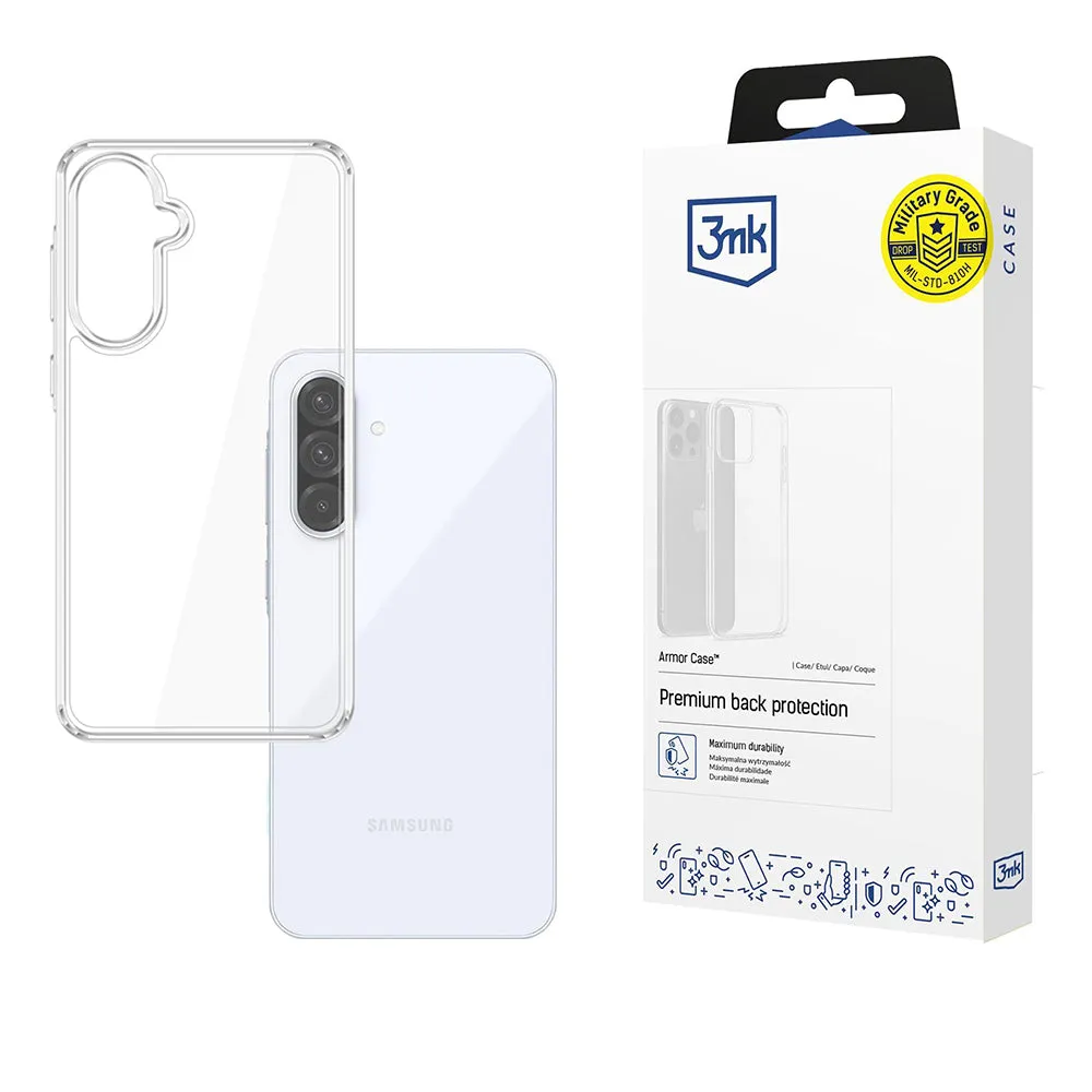 Custodia per Samsung Galaxy A36 A366, 3MK, Armor, Trasparente - immagine 1