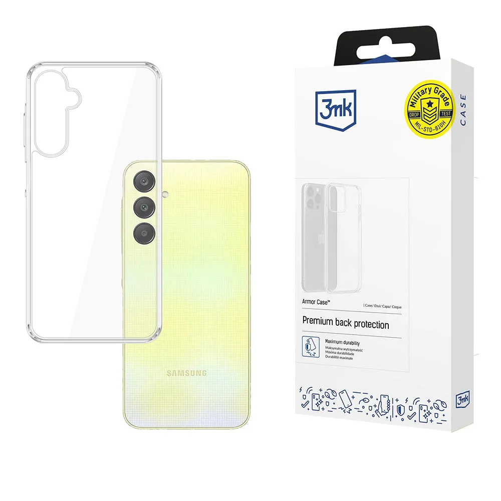 Custodia per Samsung Galaxy A26 A266, 3MK, Armor, Trasparente - immagine 1