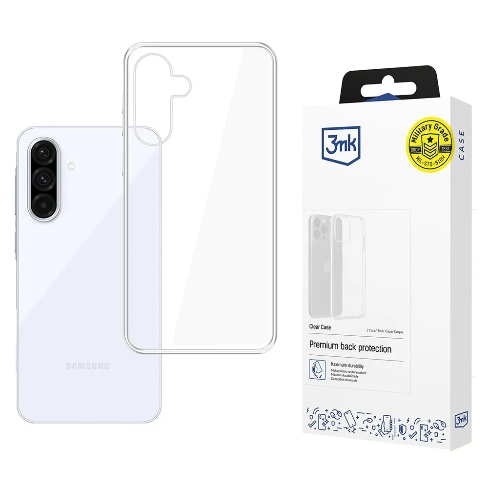 Custodia per Samsung Galaxy A17 4G A175 / A17 5G A176, 3MK, Clear, Trasparente - immagine 1