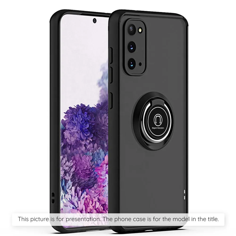 Custodia per Oppo A5 4G, Techsuit, Glinth, Nera - immagine 1