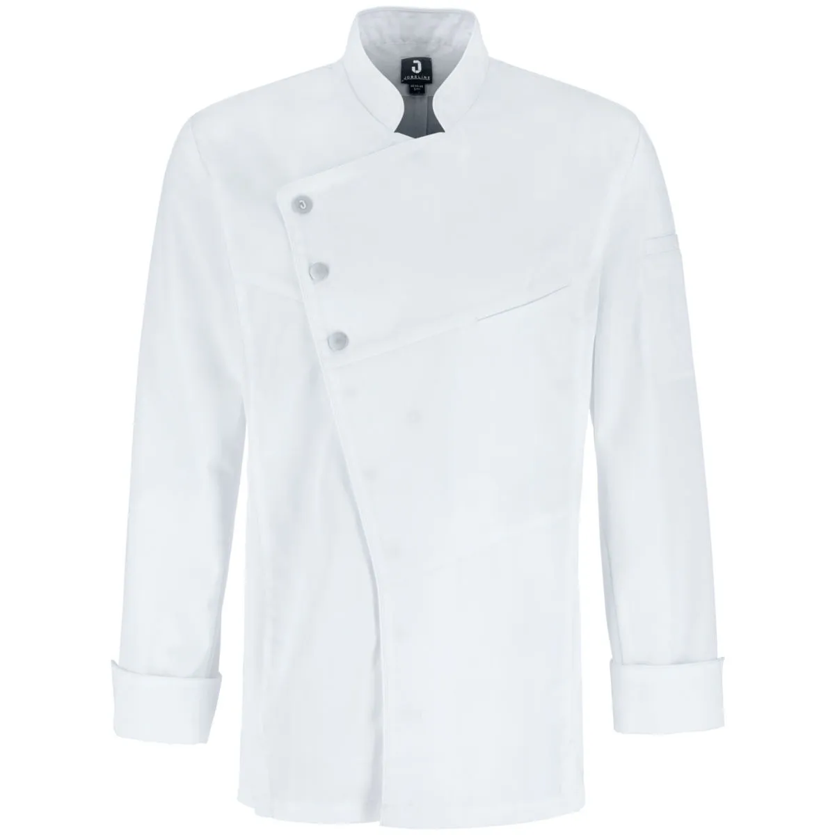 JOBELINE Giacca da cuoco Lewis maniche lunghe; Taglia 60; bianco - immagine 1