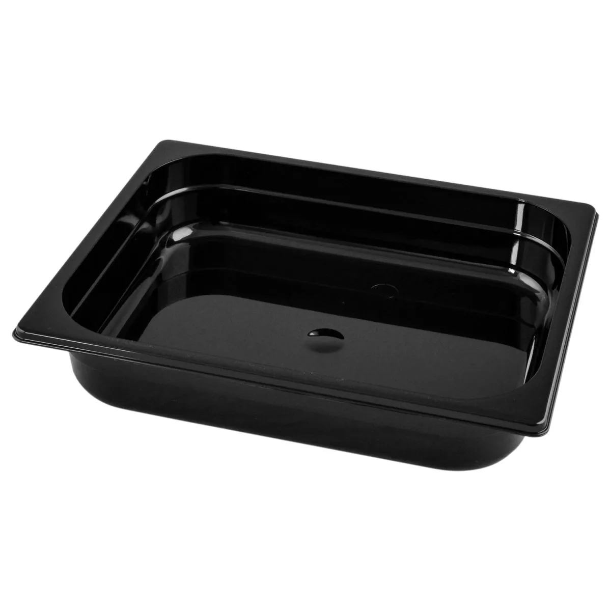 VEGA Contenitore gastronorm 1/2 Nero; GN 1/2, 4 l, 32.5x26.5x6.5 cm (LxLxP); nero - immagine 1
