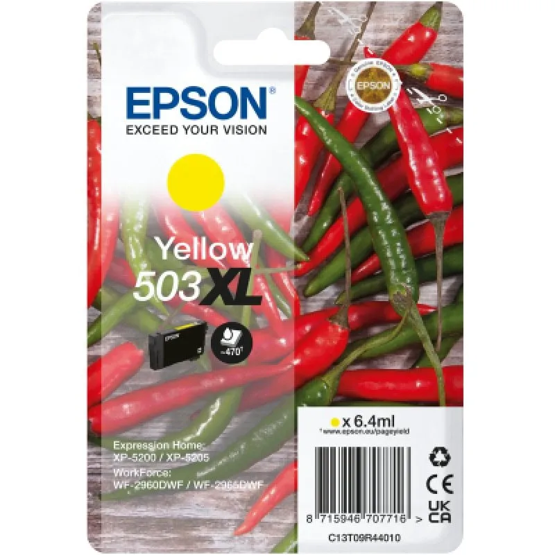 Cartuccia d'inchiostro Epson 503XL 1 pz. Originale Alta resa (XL) Giallo - immagine 1