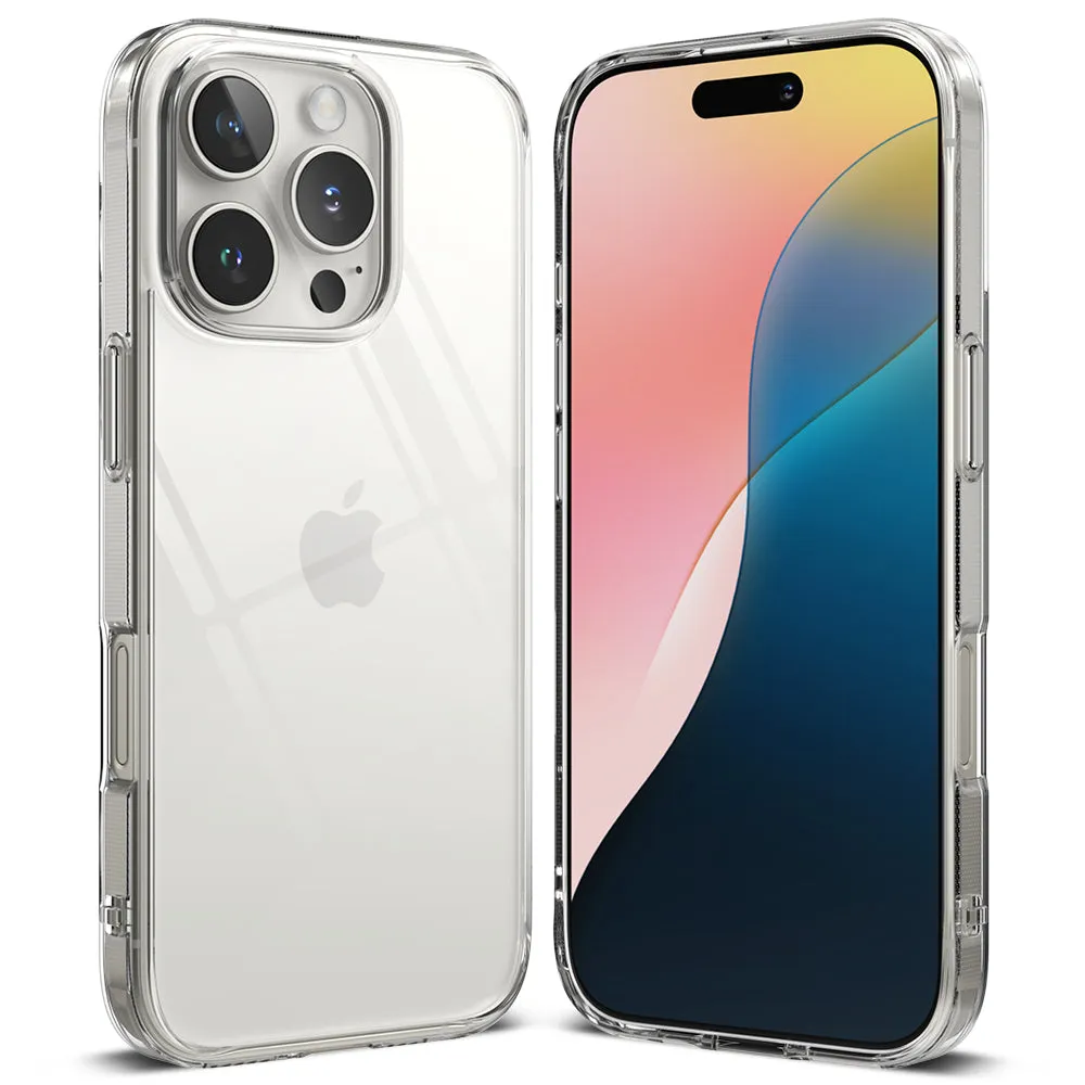 Custodia per Apple iPhone 16 Pro, Ringke, Fusion, Trasparente - immagine 1