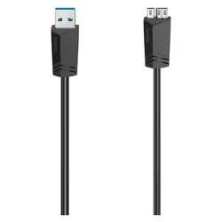 Cavo adattatore USB 3.0 Micro Usb Black 0,75m 00200626 - immagine 1