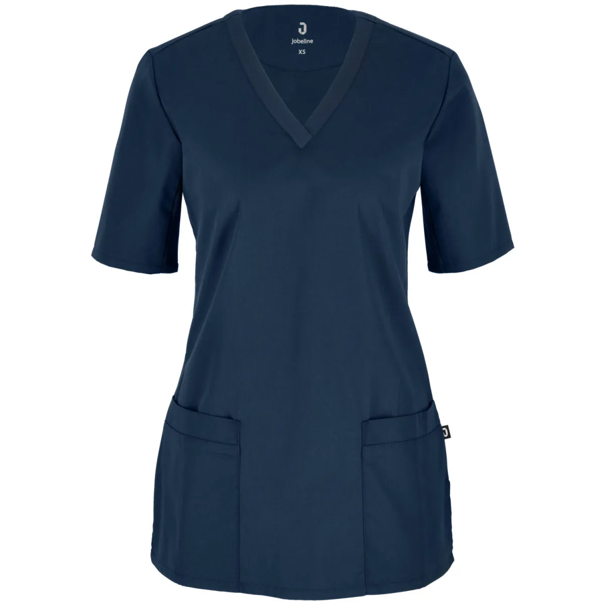 JOBELINE Camice sanitario donna Calva maniche corte; Taglia 2XL; blu navy - immagine 1
