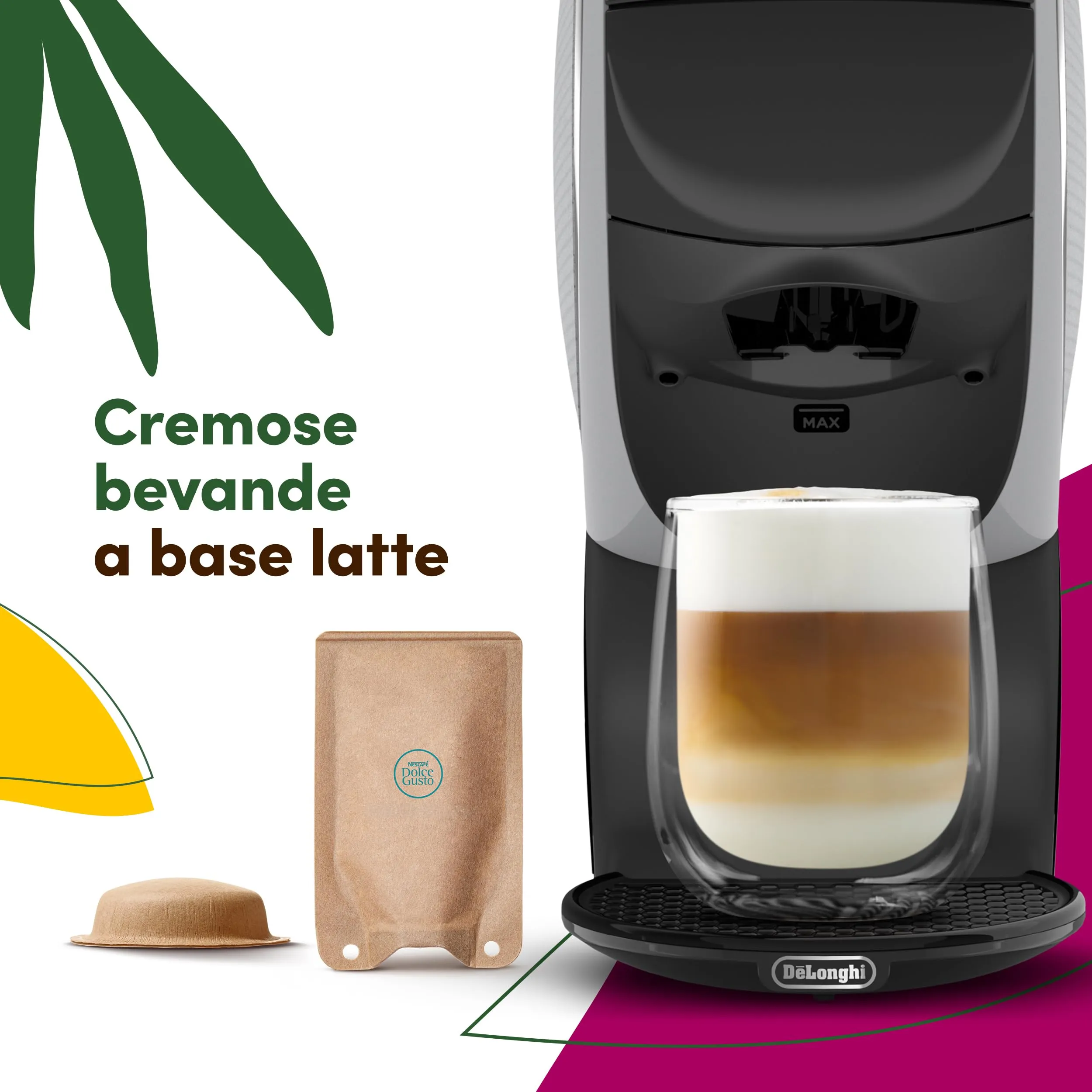 NESCAFÉ DOLCE GUSTO NEO Latte, Macchina caffè e bevande, De'Longhi - immagine 4