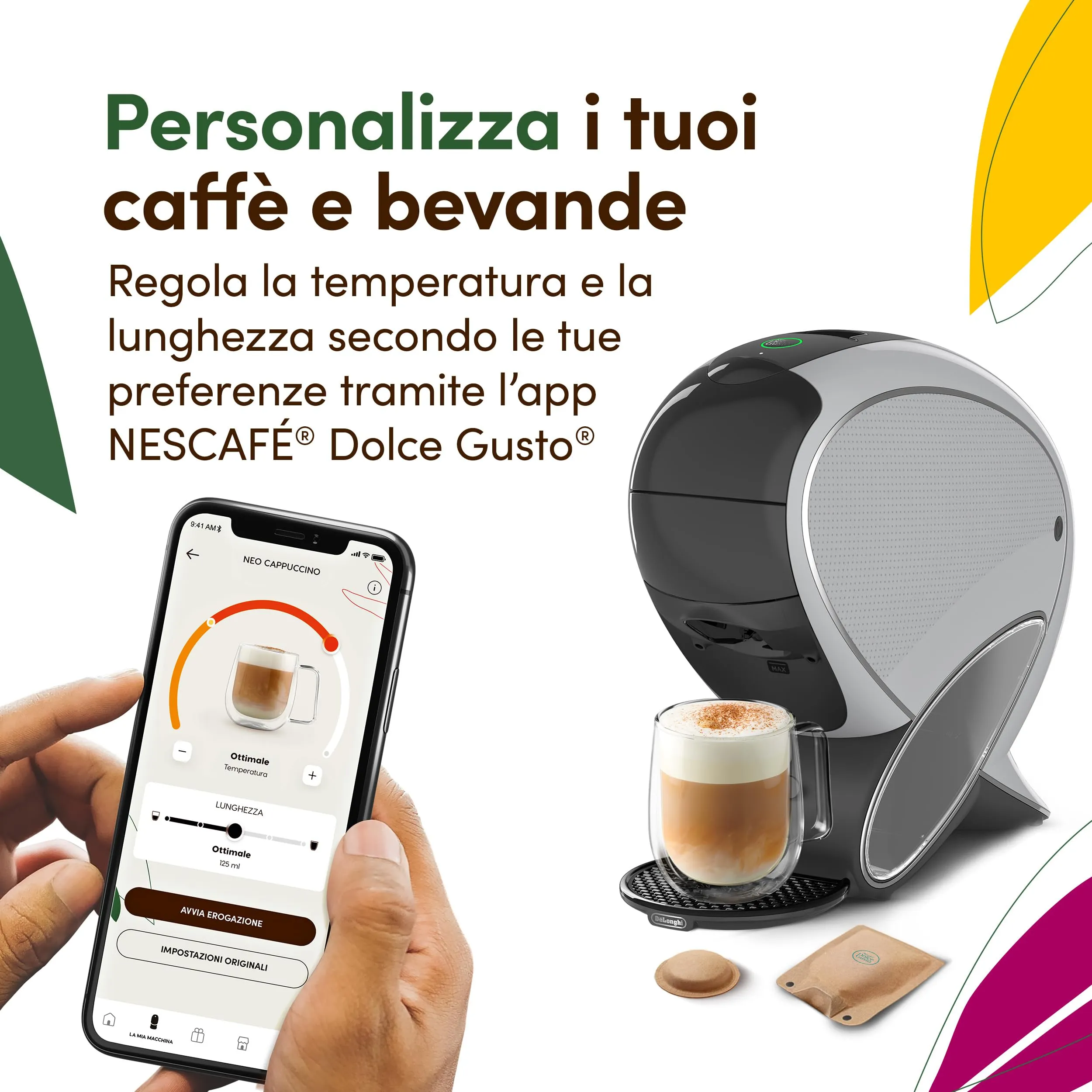 NESCAFÉ DOLCE GUSTO NEO Latte, Macchina caffè e bevande, De'Longhi - immagine 7