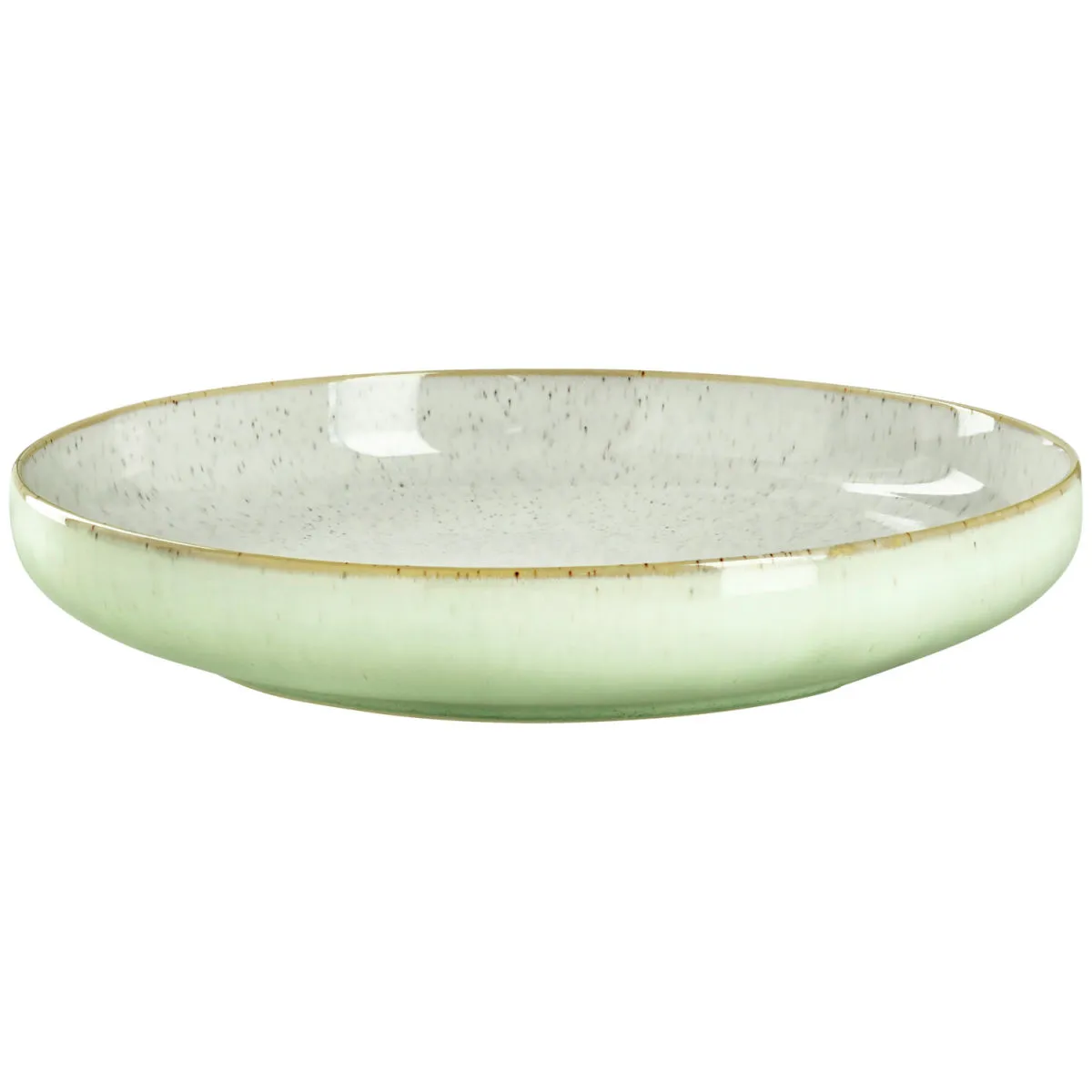 4x VEGA Piatto Cascais fondo; 700 ml, 22.5x4.5 cm (ØxH); verde chiaro; rotonda; 4 pz. / Pacco - immagine 1