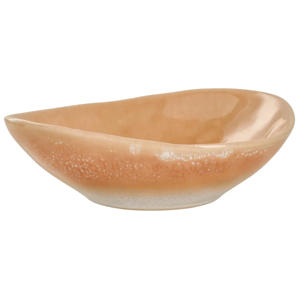 6x VEGA Ciotola Cascais forma organica, ovale; 200 ml, 15x12.5x4 cm (LxLxH); albicocca; 6 pz. / Pacco - immagine 1