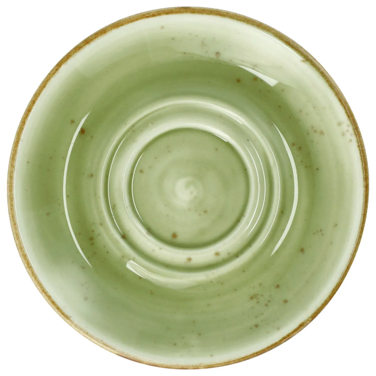 6x VEGA Piattino sottotazza combinabile Nebro; 15x2 cm (ØxH); verde chiaro; 6 pz. / Pacco - immagine 1