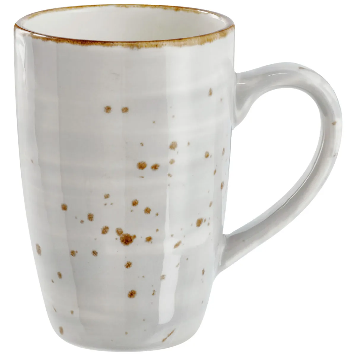 6x VEGA Tazza mug con manico Nebro; 280 ml, 7.4x11.2 cm (ØxH); grigio chiaro; 6 pz. / Pacco - immagine 1