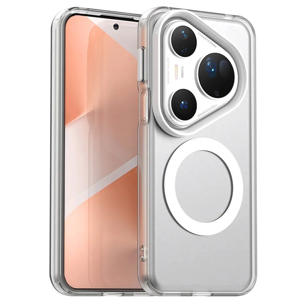 Custodia MagSafe per Huawei Pura 80 Ultra, Techsuit, CandyCase, Bianca - immagine 1