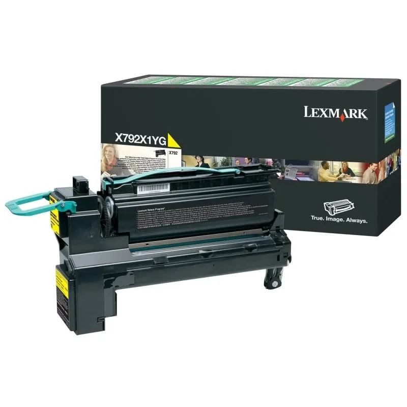 Cartuccia toner Lexmark X792X1YG 1 pezzo(i) Originale Giallo - immagine 1