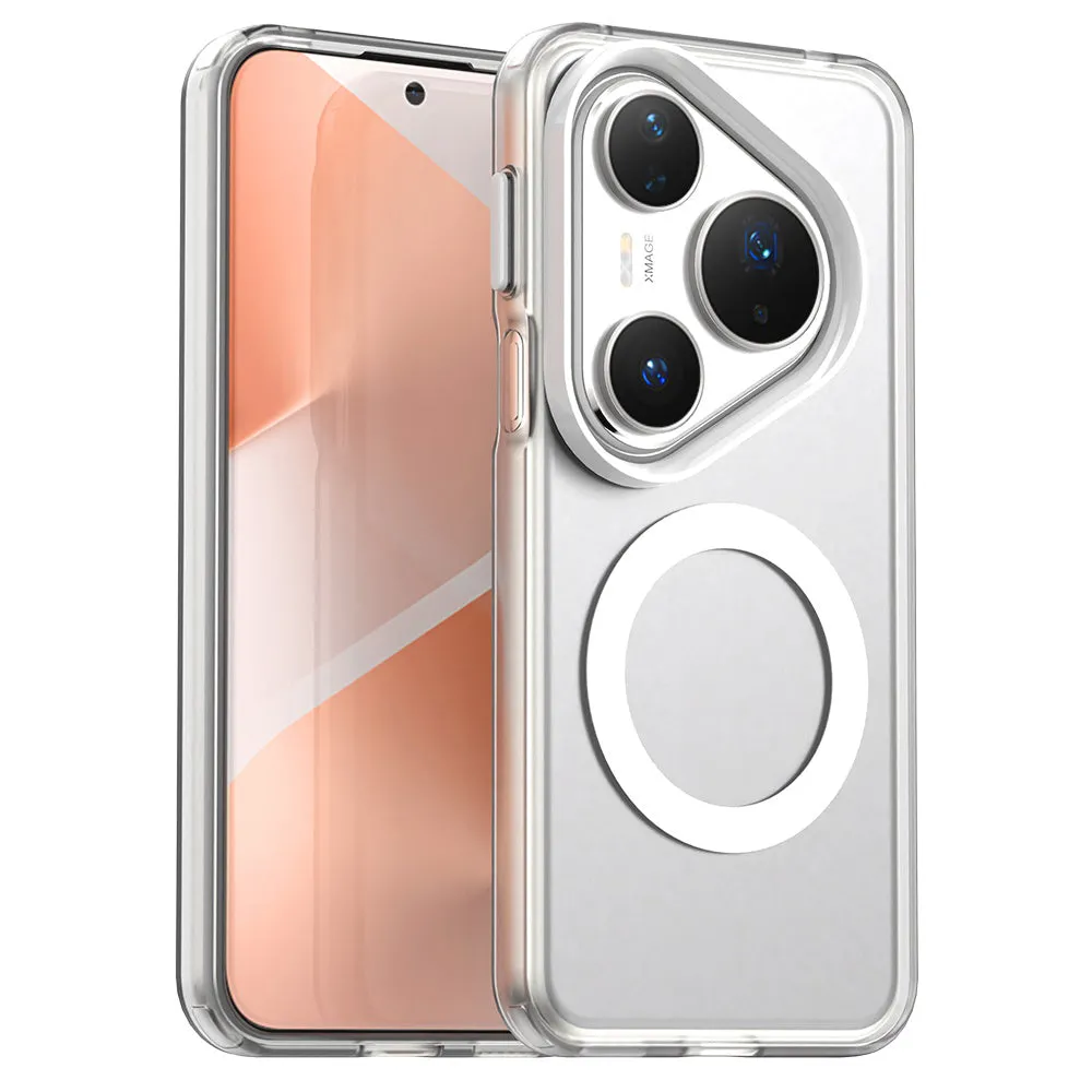 Custodia MagSafe per Huawei Pura 80 Pro, Techsuit, CandyCase, Bianca - immagine 1