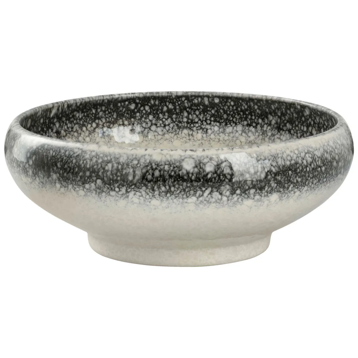 4x VEGA Ciotola Nagoya; 600 ml, 17x6.5 cm (ØxH); bianco/grigio; 4 pz. / Pacco - immagine 1