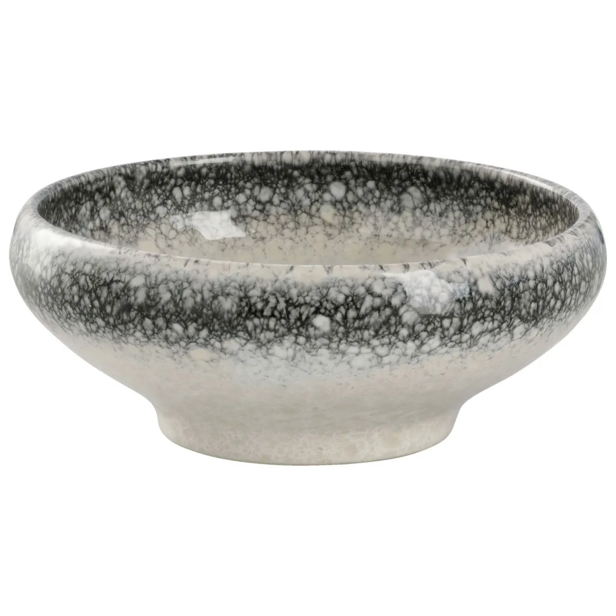 6x VEGA Ciotola Nagoya; 245 ml, 12.5x5 cm (ØxH); bianco/grigio; 6 pz. / Pacco - immagine 1