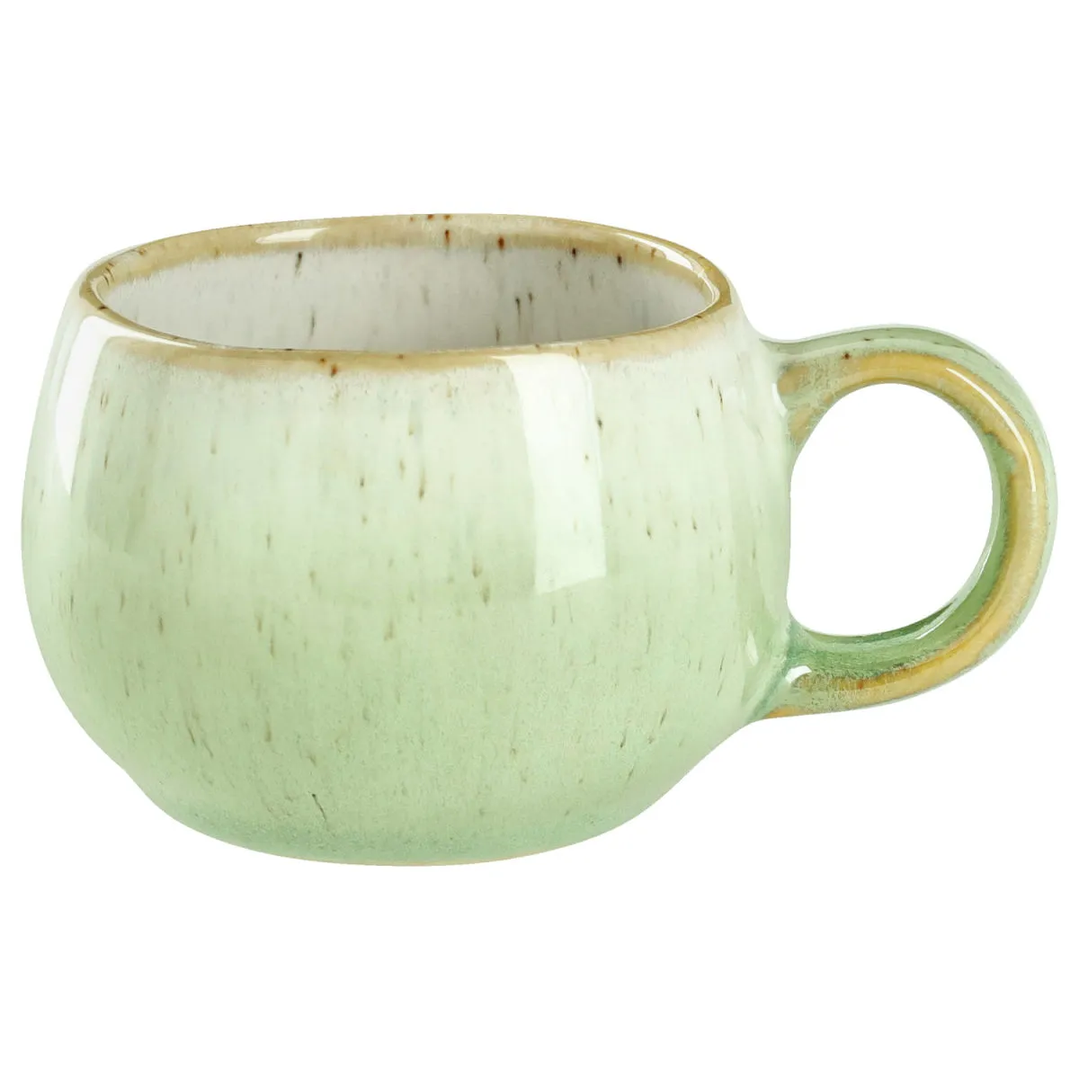 6x VEGA Tazzina caffè Cascais; 90 ml, 5.8x4.8 cm (ØxH); verde chiaro; 6 pz. / Pacco - immagine 1