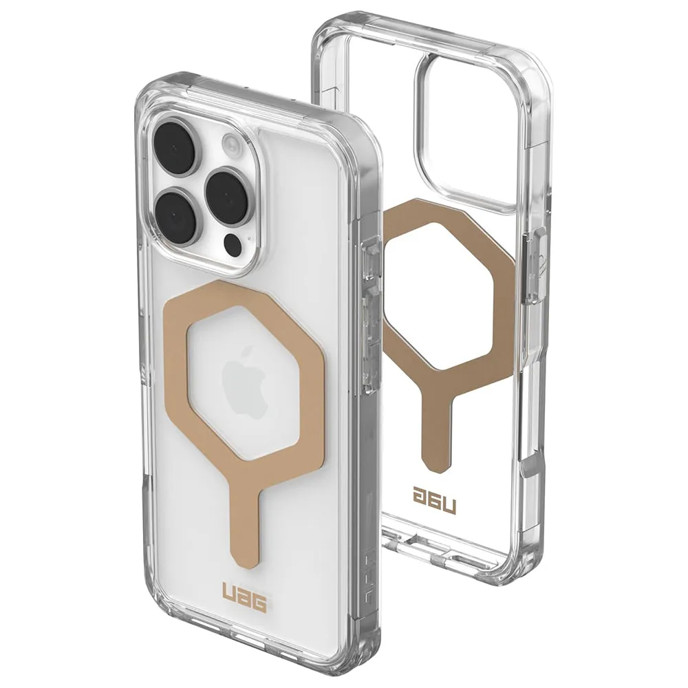 Custodia MagSafe per Apple iPhone 16 Pro, Urban Armor Gear, Plyo, Dorata - immagine 1
